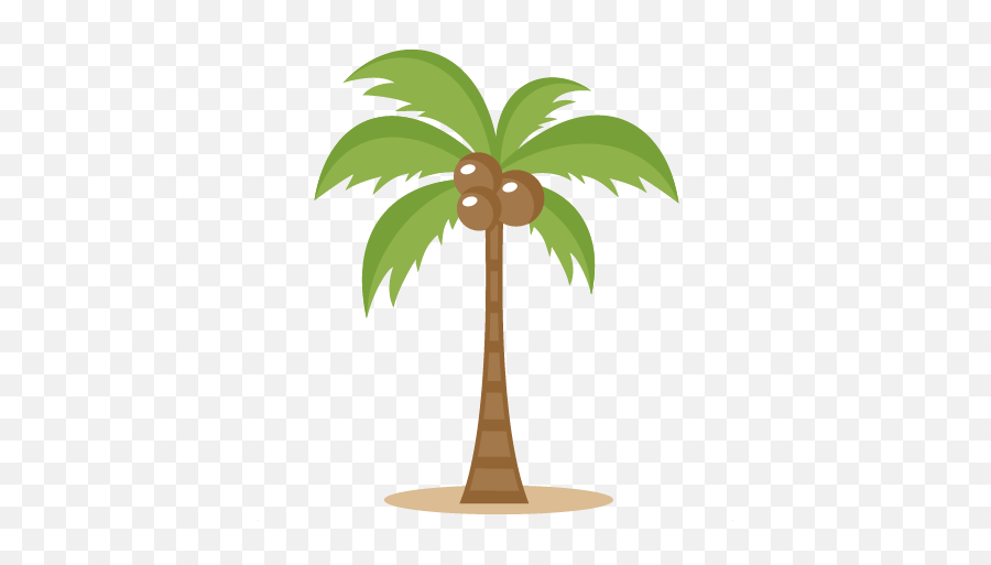 Two Palm Trees Png Clipart Image - Coconut Tree Clipart Transparent,Palm Trees Transparent