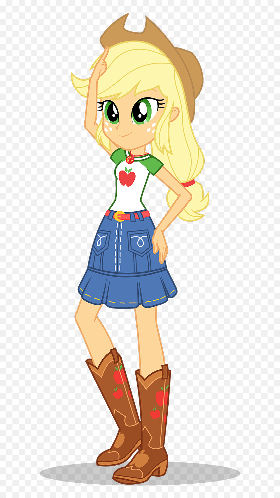 Equestria Girls Digital Series Official Artwork - Equestria Girls Applejack Png,Mlp Png