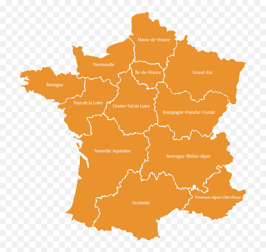 French Regional Information - All Regions Of France Png,France Png