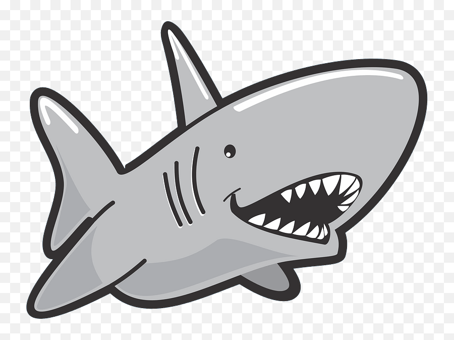 Cute Shark Clipart Free Download Transparent Png Creazilla - Cute Shark Clipart,Hammerhead Shark Png