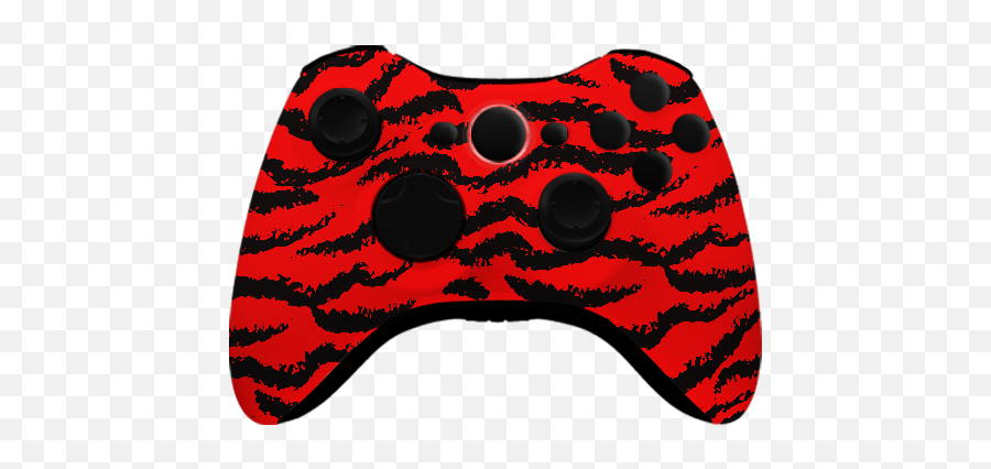 Download Aporia Xbox 360 Red Tiger Controller - Xbox 360 White And Black Background Png,Xbox Png