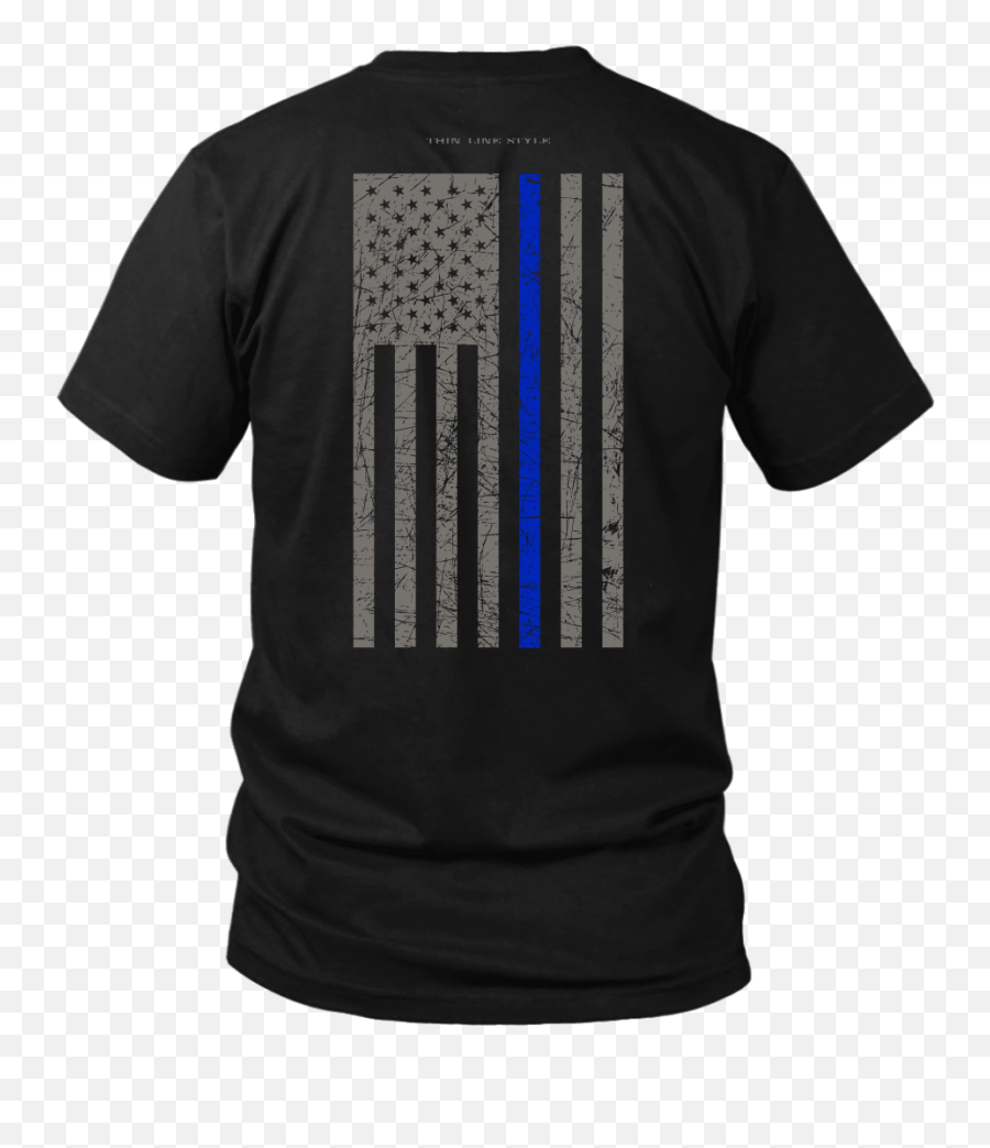 Law Enforcement Thin Blue Line Usa Flag Shirt U2013 Style - American Psycho Pierce And Pierce T Shirt Png,American Flag Transparent Background