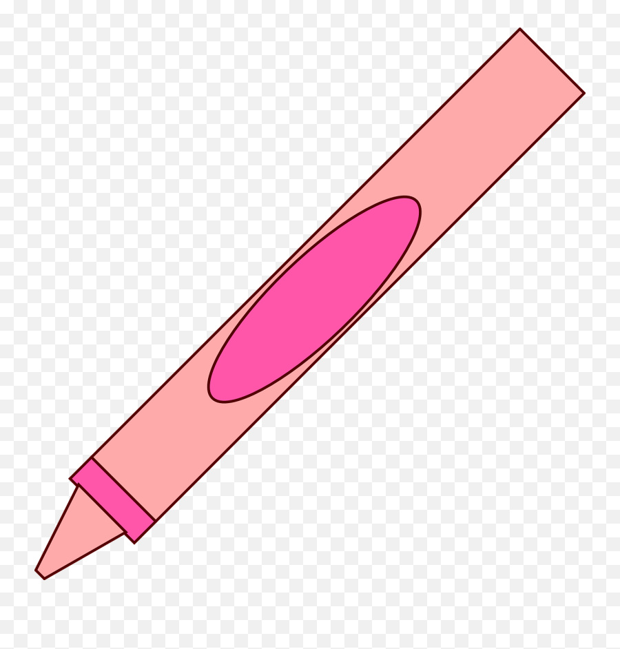 Crayon Pencil Office Tools Transparent - Clip Art Png,Crayon Png