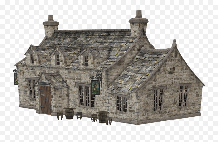 Propertycottagehousebuildingmedieval 1414043 - Png Old Medieval House Png,Cottage Png