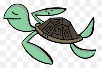 Turtle Character Stylish Cartoon - Transparent Png U0026 Svg Tortuga Dibujo Png,Turtle Transparent