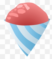 Snow Cones Clipart Png - Snow Cone Clip Art,Snow Cone Png