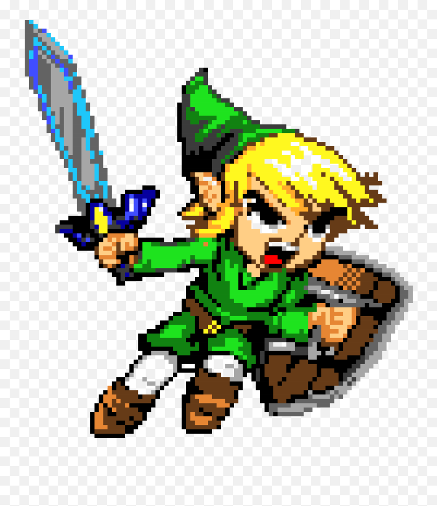 Toon Link Pixel Art Maker - Minecraft Link Pixel Art Png,Toon Link Png