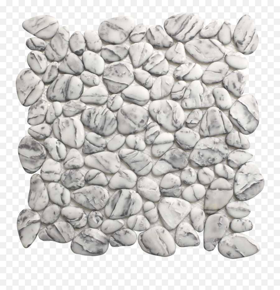 Micro Crystal Pebbles Stone Tile Genrose - Micro Crystal Pebbles Grey Png,Pebble Png