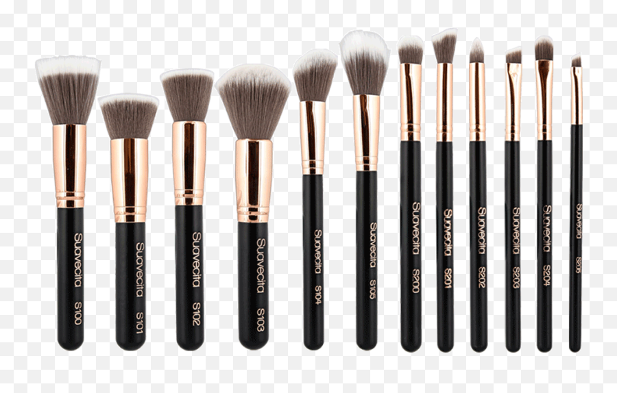 Makeup Brushes Png Picture - Make Up Brush Set Png,Makeup Brush Png