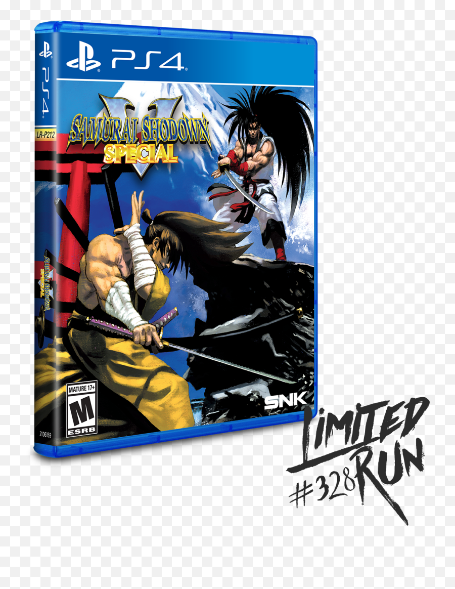 Limited Run 328 Samurai Shodown V Special Ps4 - Planet Of The Apes Last Frontier Ps4 Png,Samurai Shodown Logo