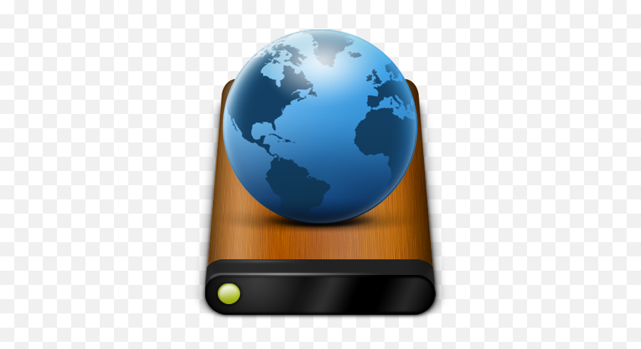 Wood Drive Globe Icon Png Ico Or Icns Free Vector Icons - World Map,Globe Icon Png