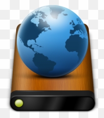 Wood Drive Globe Icon Png Ico Or Icns Free Vector Icons - World Map