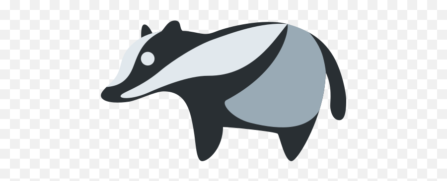 Badger Emoji Meaning With Pictures From A To Z - Badger Emoji Twitter Png,Emoji  Animals Png - free transparent png images 