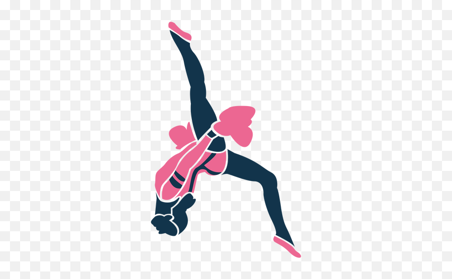 Cheerleader Routine Silhouette - Transparent Png U0026 Svg Sporty,Cheerleader Silhouette Png