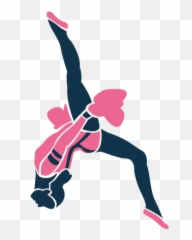 Cheerleader Routine Silhouette - Transparent PNG u0026 SVG Sporty