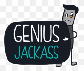 Genius Jackass U2013 Apps - Fiction png