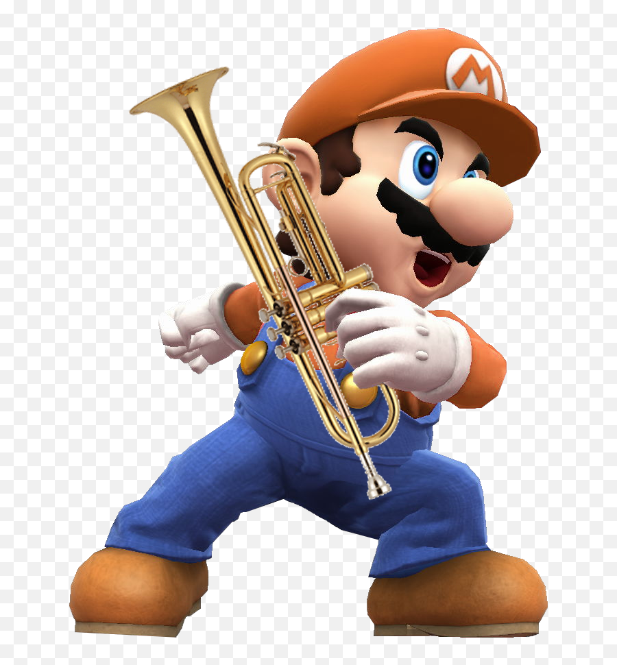 Trompeta Png - Mario With Master Sword Clipart Full Size Mario Fighting,Master Sword Transparent