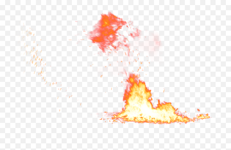 Fire Effect Png - Fire On Ground Png,Real Flame Png