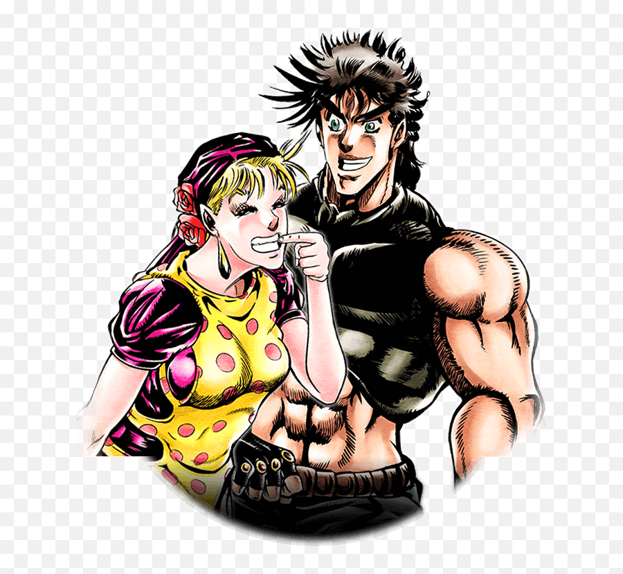 Sr Joseph And Suzi Q Commemorative - Jojoss Wiki Joseph Joestar Y Suzie Q Png,Q Png