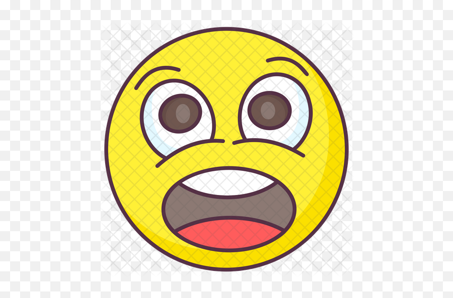 Startled Emoji Icon - Happy Png,Surprised Emoji Transparent