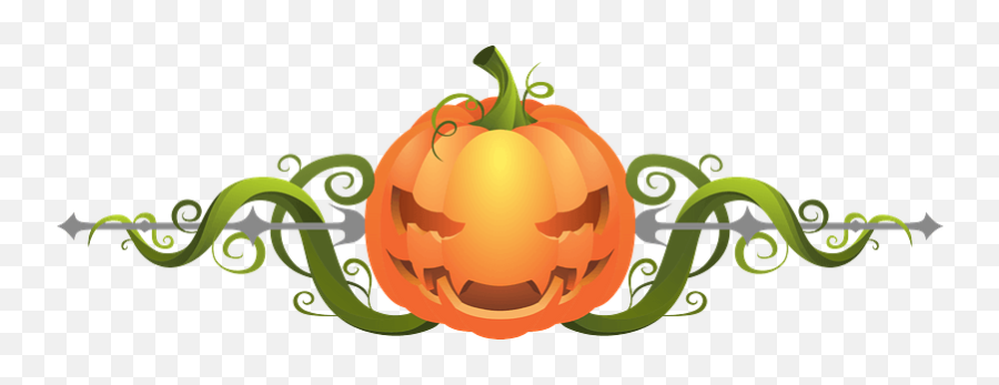 Jack - Ou0027lantern And Pumpkin Vines Clipart Free Download Pumpkin With Vine Clipart Png,Vine Transparent