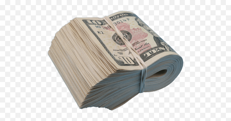 000 Aged Full Print New Series Band - Stacks Money In Rubber Bands Png,Money Stacks Transparent