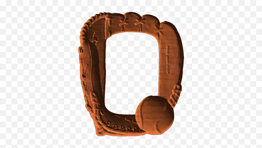 Baseball Glove And Ball Frame - Baseball Picture Frame Png,Baseball Ball Png