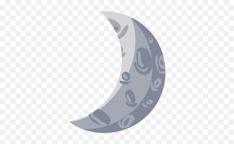 Waxing Crescent Moon Illustration - Transparent Png U0026 Svg Crescent Moon Illustration Png,Cresent Moon Icon