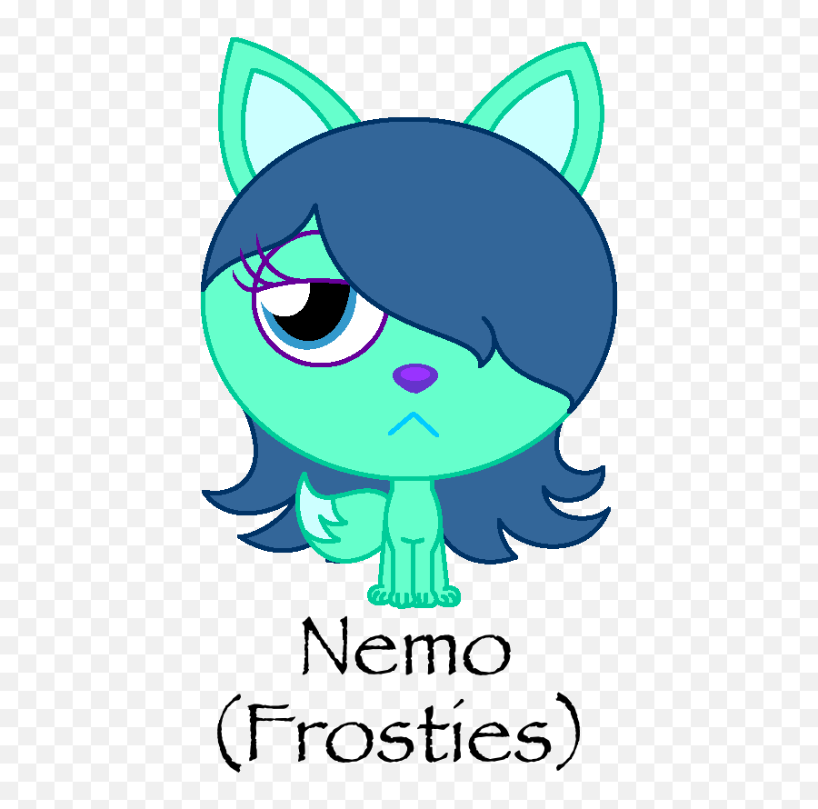 Download Hd Bluiethefoxoid Moshling Oc Nemo The Emo Vixen - Moshi Monsters Emo Png,Emo Png