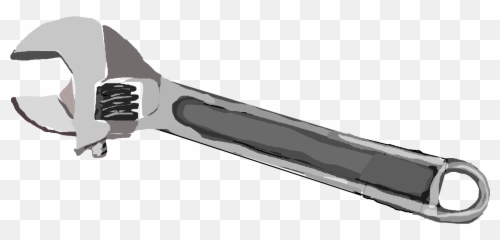 Crescent Wrench Clipart - Ingiliz Anahtar Png Transparent