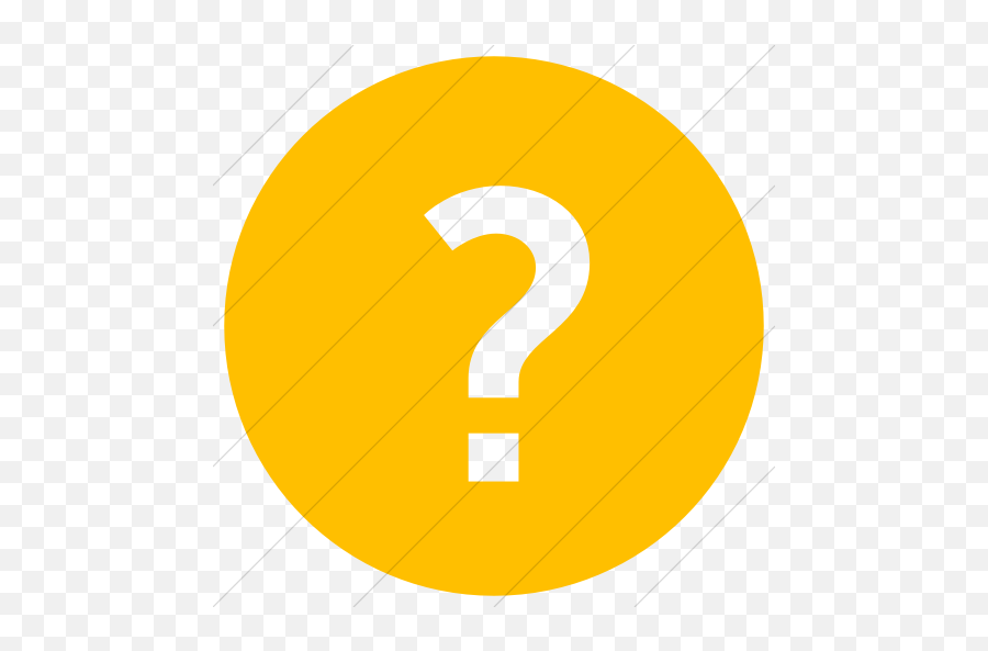 Simple Yellow Raphael Question Mark - Icon Question Mark Yellow Png,How Icon