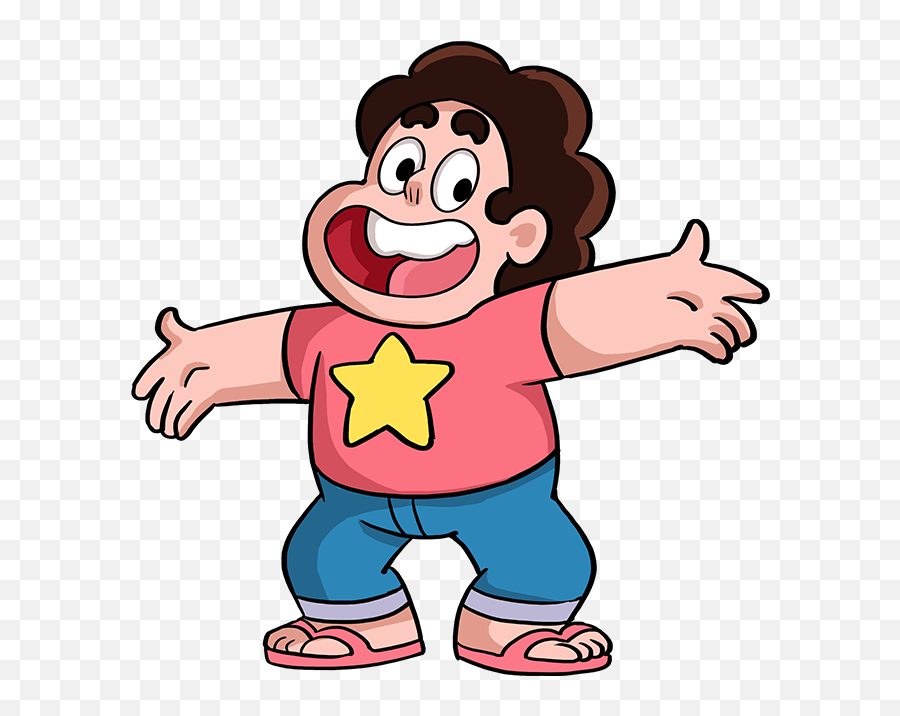 How To Draw Steven Universe - Really Easy Drawing Tutorial Steven Universe Stickers Steven Png,Steven Universe Icon