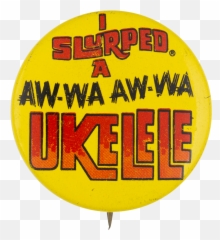 Slurpee Ukelele Busy Beaver Button Museum - Balloon Png,Slurpee Png