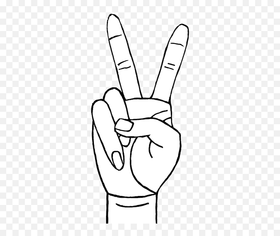 Peace Sign Hand - Free Image On Pixabay Bar Iareti El Png,Peace Icon