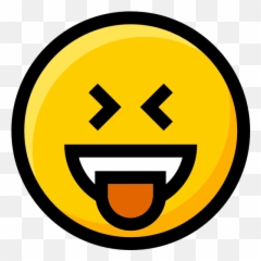 Faces Feelings Smileys Ideogram Interface Laughing - Icon Laughing Vector png