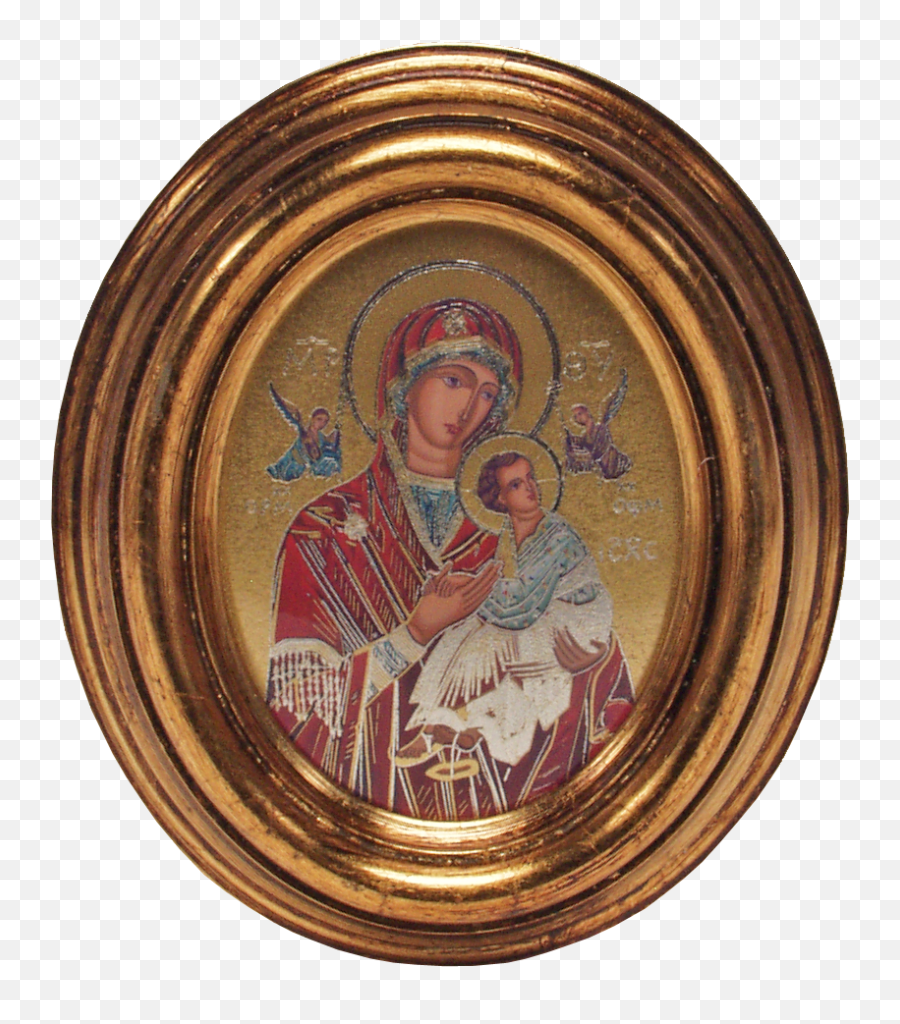 Icon Of Mary And Child Jesus - Qa8012100 Religious Item Png,Virgin Mary Icon Images