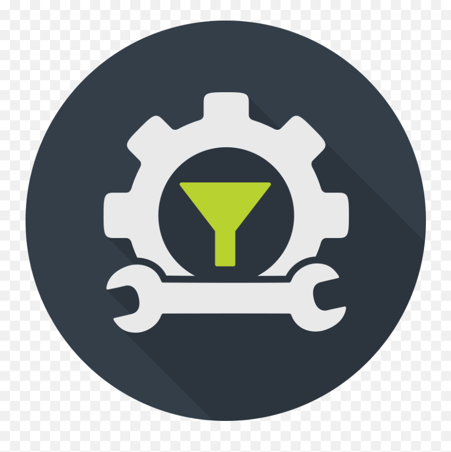 Download Create Your Funnel - Setting App Icon Png Image Teamwork Icon Black Background,Create Icon Png