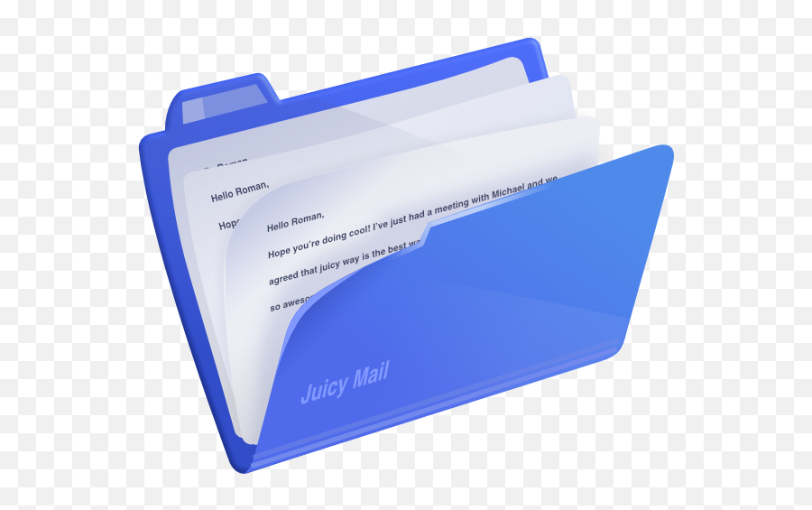 Juicy Mail - The Next Generation Email Experience Document Png,Limitless Folder Icon
