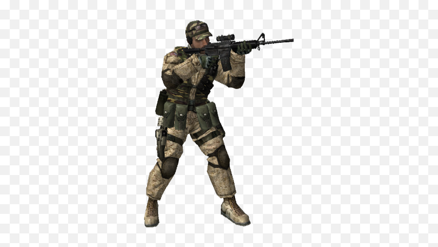 Bf2 M4 Soldier - Us Army Soldiers Png,M4 Png