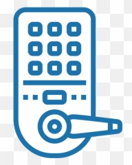 Access Control Systems 360connect - Door Code Icon png