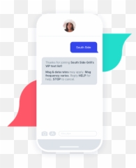 The Industry Leading Sms Marketing Service Slicktext - Smartphone png