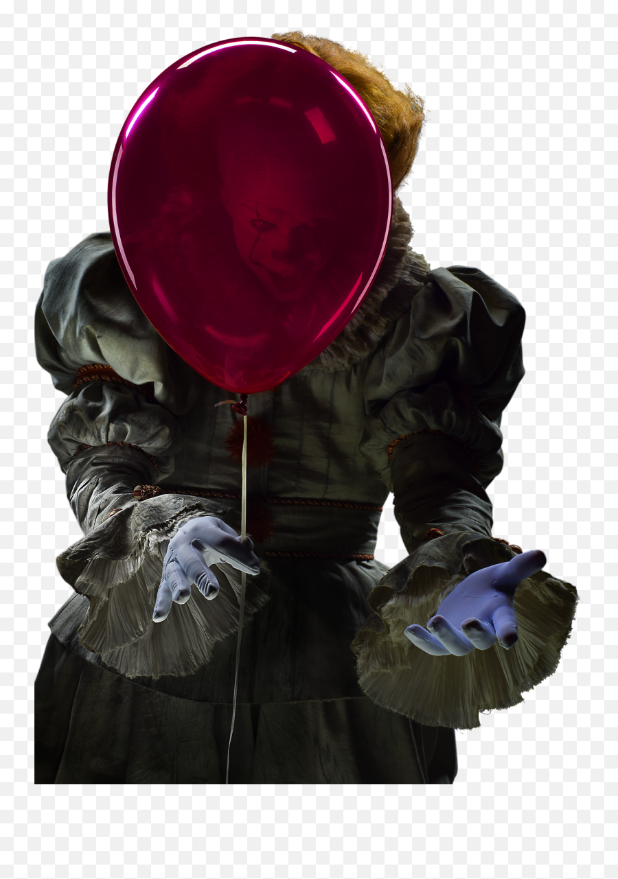 It 2017 Png 7 Image - Pennywise With Balloon Png,It Png