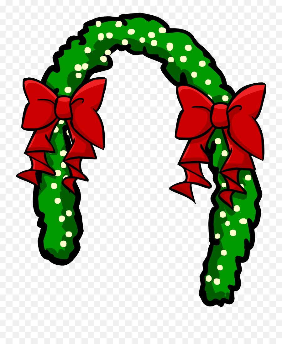 Door Garland Sprite 003 - Garland Full Size Png Download Xmas Party,Garland Png