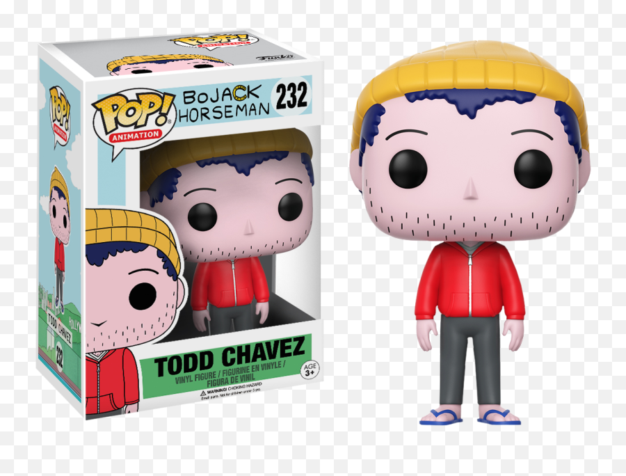 Download Todd Chavez Pop Vinyl Figure - Bojack Todd Funko Pop Png,Bojack Png