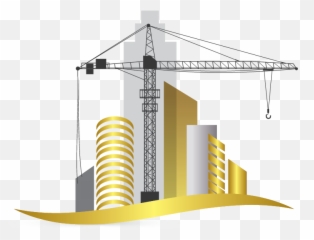 Urban Crane Logo Design Ideas - Building Construction Clipart png