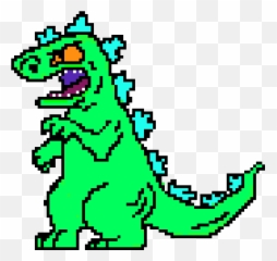Reptar - Rugrats Reptar Perler Beads Png,Reptar Png