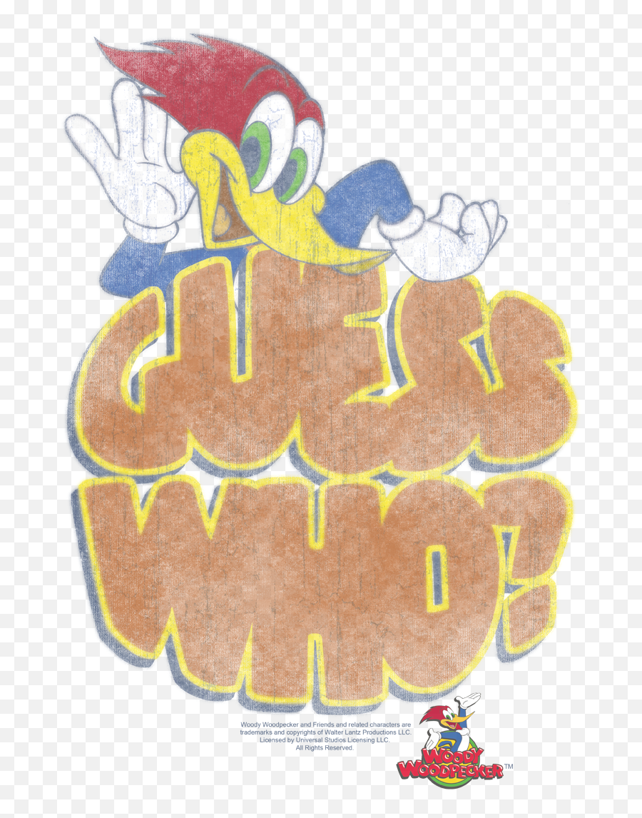 Download Hd Woody Woodpecker Guess Who - Woody Woodpecker Png,Woody Woodpecker Png