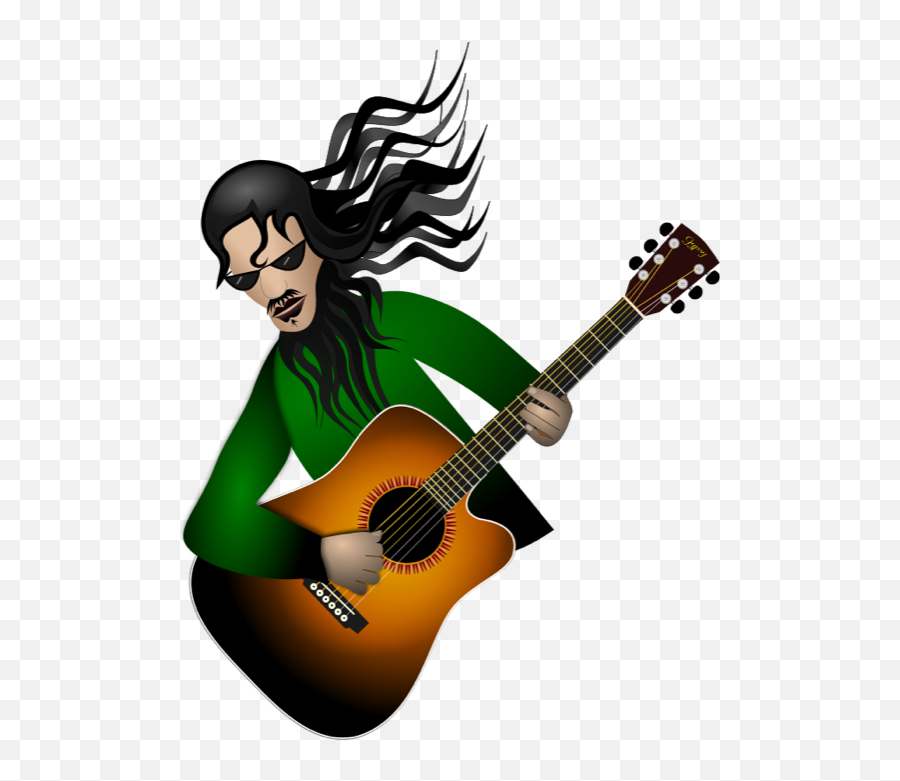 Clipart Guitar Vector Picture - Professions In Polish Png,Guitar Vector Png
