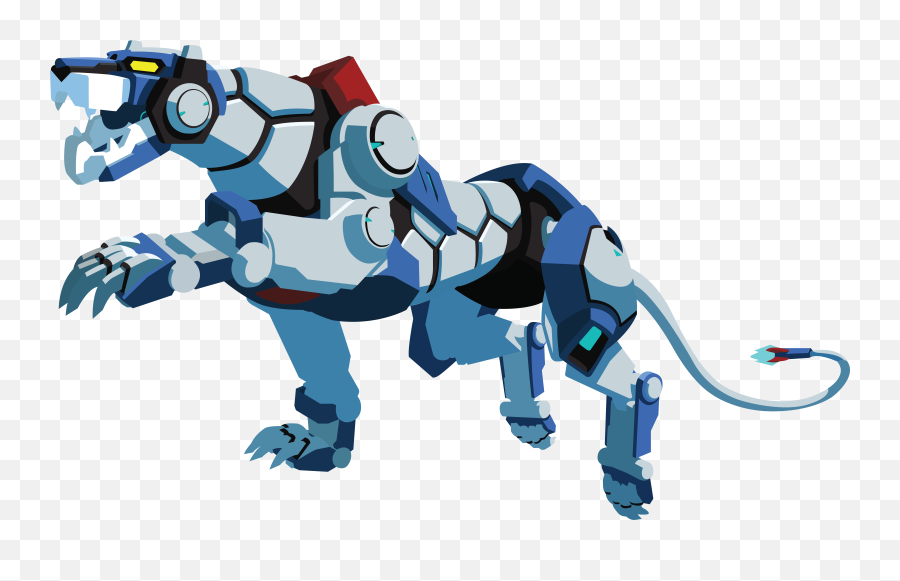 A Trace Of The Blue Lion Coming Png Voltron