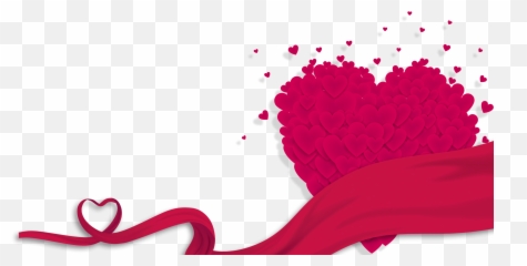 Canadian Thanksgiving Heart Ribbon - Valentines And Png